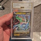 Pokémon TCG Rayquaza V 100/159 Crown Zenith AGS 9.5 Ultra Rare Holo Card 2023