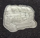 A 5 Gram .999 Fine Silver Bar  From Pan Silver As Pictured Treasure Chest In Box