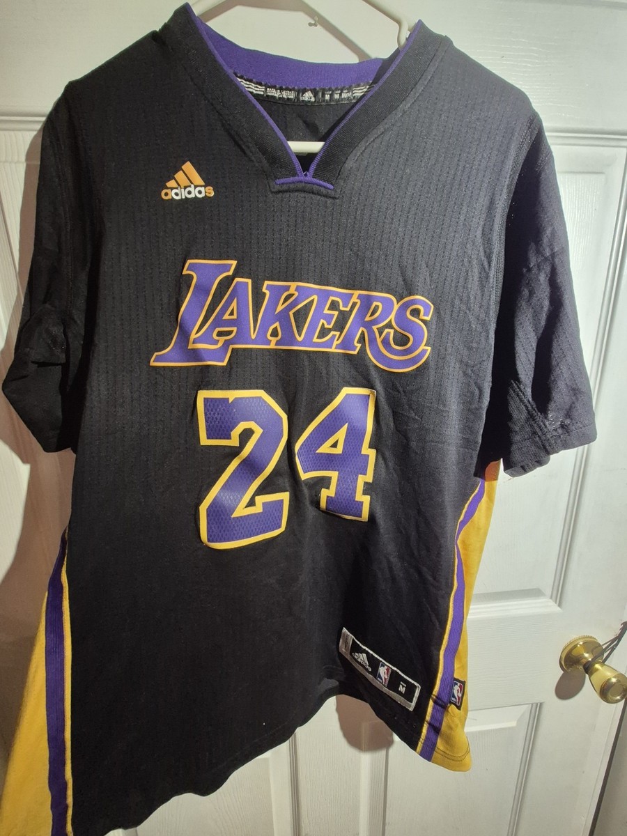 Adidas Kobe Sleeved jersey Los Angeles Lakers Hollywood Nights