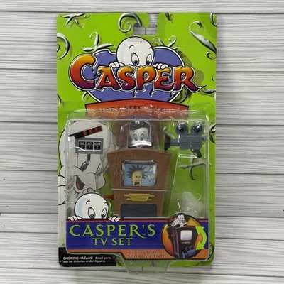 *READ Casper Hide & Seek Friends Casper's TV Set Pop up Scare Action 1997 Sealed