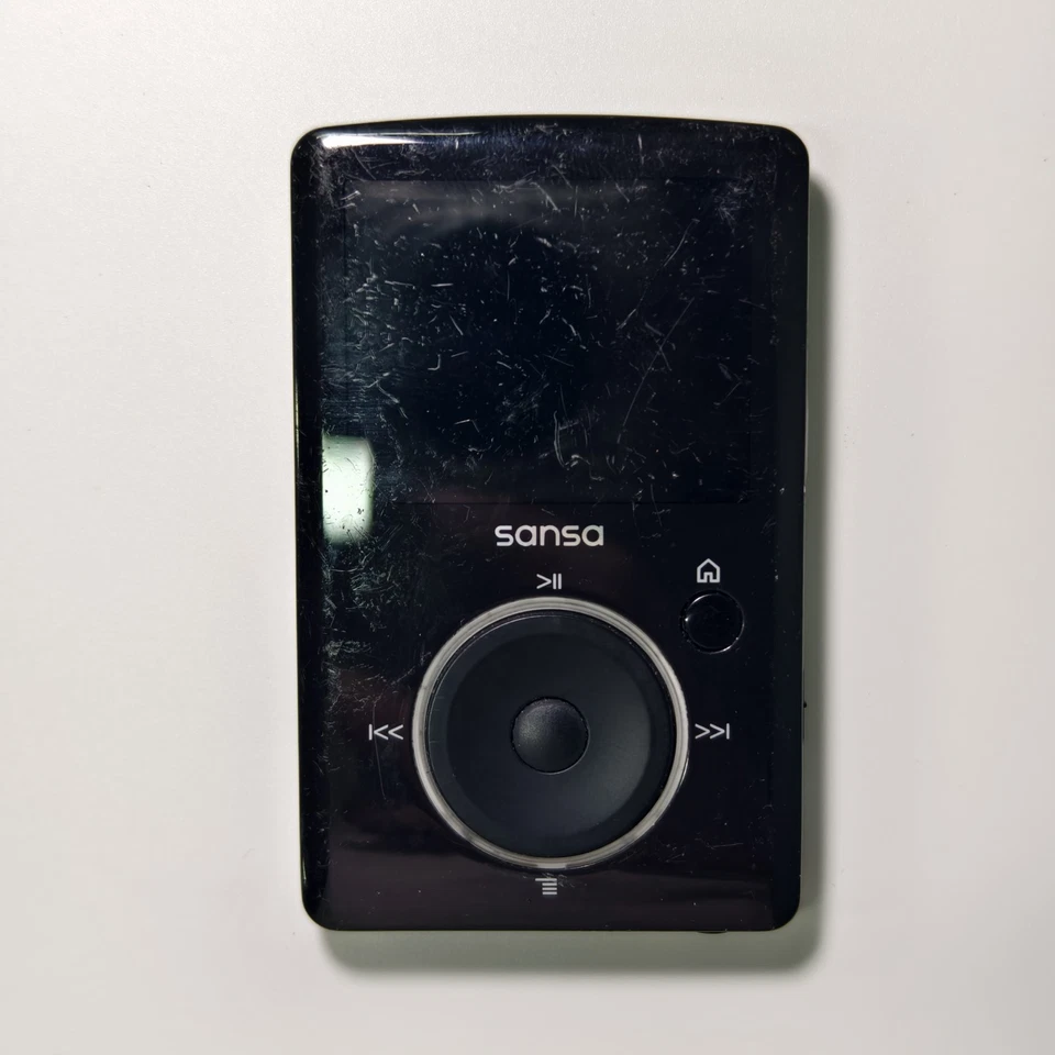 Reproductor MP3 multimedia digital SanDisk Sansa Fuze (4 GB) negro. Funciona muy bien, excelente estado Foto 2 de 4