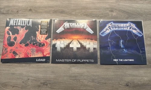 Metallica Vinyls Lot