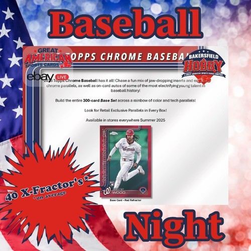 Boston Red Sox - 2025 Topps Chrome Baseball - 4 Mega Box Break🔥⚾