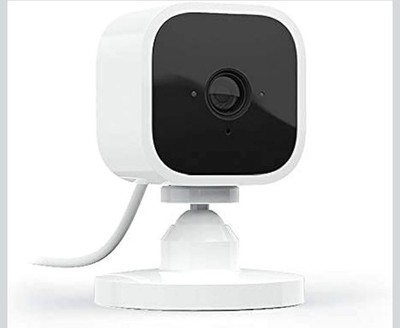 Blink Mini White Indoor Plug-In Live HD Smart Security Camera (New in Box)