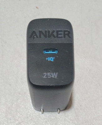 Anker 25W Ultra Fast USB-C Wall Charger for iPhone and Android - Black
