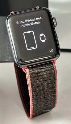 Apple Watch Series 3 - A1861 (GPS and LTE!) 42mm Space Gray - Verified Working!