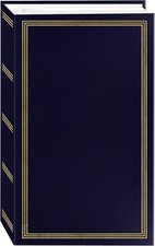 Pioneer Navy Blue Photo Album 504 Pockets Holds 4x6 Photos 1 Count Pack