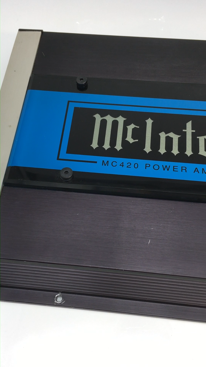 カーオーディオ McIntosh MC420 POWER AMPLIFIER s-l1200.jpg