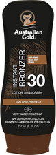Australian Gold Sun Lotion SPF 30 with Instant Bronzer 237 Ml