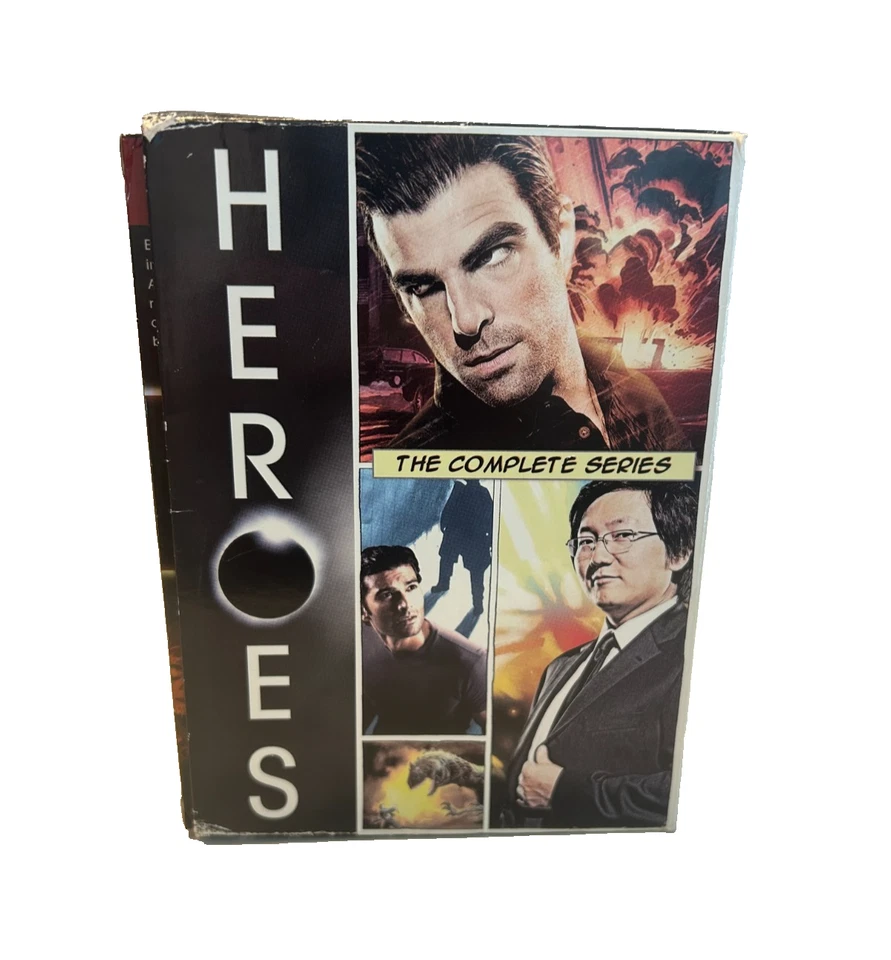HEROES Season 1-4 NBC The Complete Edition 29 DVD Set TV Series - Image 3 of 4