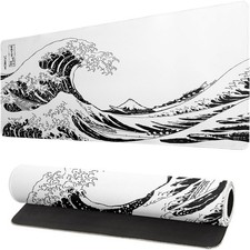 Mousepad 31.5 x 11.8 inches, Large Gaming Mouse Mat with Non-Slip Base,