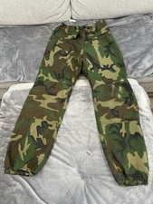 Vintage 1990s The North Face Pants Mens Large Green Camo Gore-Tex Waterproof