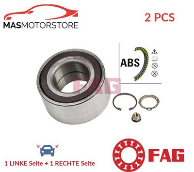 WHEEL BEARING SET WHEEL BEARING SET PAIR FRONT FAG 713 6309 90 2PCS P NEW OE QUALITY