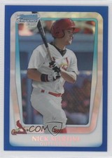 2011 Bowman Draft Chrome Prospects Blue Refractor /199 Nick Martini #BDPP37 j6a