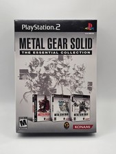 Metal Gear Solid The Essential Collection (PlayStation 2, 2008) Factory Sealed