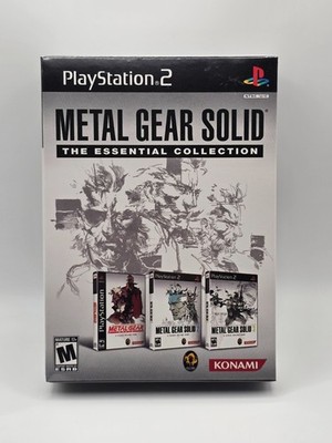 Metal Gear Solid The Essential Collection (PlayStation 2, 2008) Factory Sealed