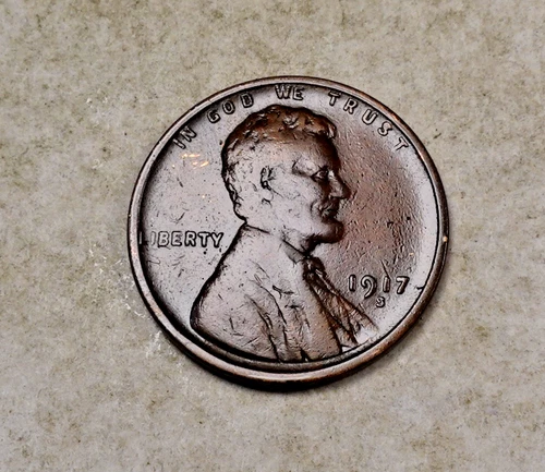 1917-S Lincoln Wheat Cent Penny * VF/XF * XW523