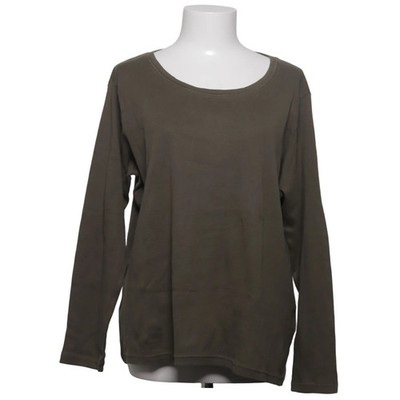 Steilmann, Langarmshirt, Größe: 56/58, Grün, Baumwolle, Einfarbig #kvd