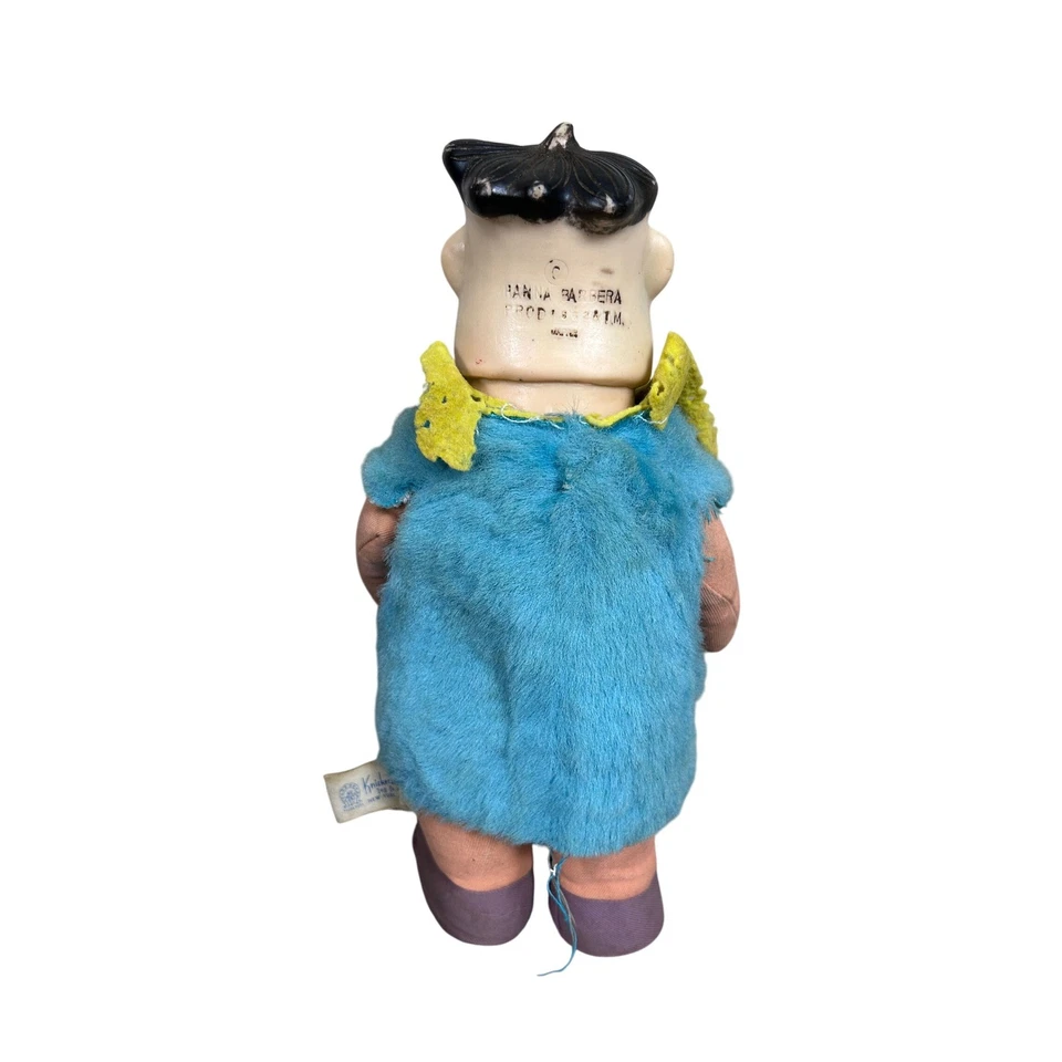 Muñeco de peluche Knickerbocker Fred Flintstone 1962 vintage juguete de 10" de Japón Foto 3 de 4