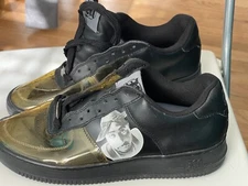 Tupac Shoes 2Pac Makaveli Black Size 10.5 rare Sneakers