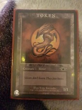 1x MTG Magic The Gathering TCG Splitter Token Spieler Belohnungen seltene Legionen