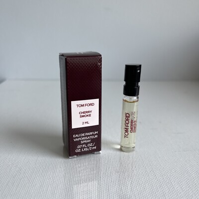 Tom Ford CHERRY SMOKE EDP Deluxe Spray Sample Vial 2ml / 0.07 fl oz New