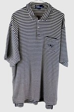 Vintage Polo Ralph Lauren Boating Yacht Club Striped Polo Shirt Men's Size XL