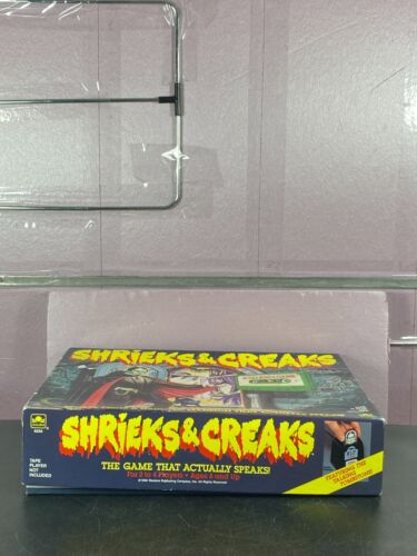 Shrieks & Creaks 1988 Un Juego de Mesa de Terror Parlante De Colección Completo Probado leer - Imagen 4 de 20