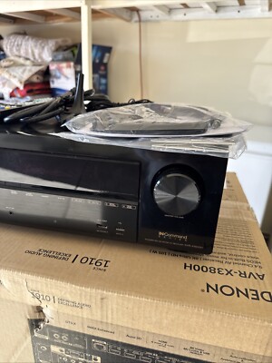 Denon AVR-X1600H 7.2 Channel 4K Ultra HD AV Receiver | eBay