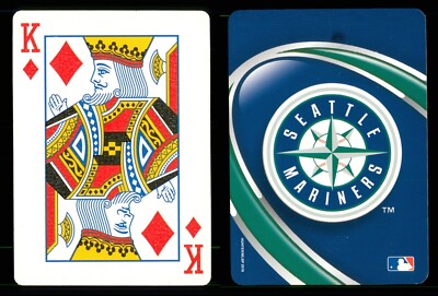 1 x Spielkarte Baseball Seattle Mariners - King of Diamonds ZY 12
