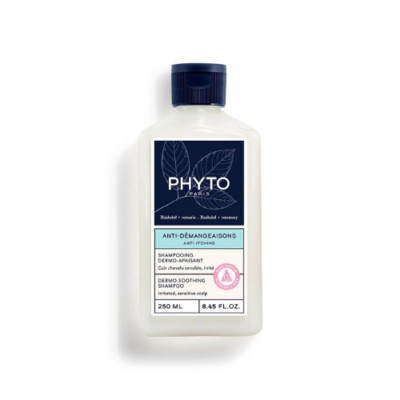 PHYTO Shampoo Anti Juckreiz Dermo Beruhigende für Leder Kopfhaut Irritiert 250ml