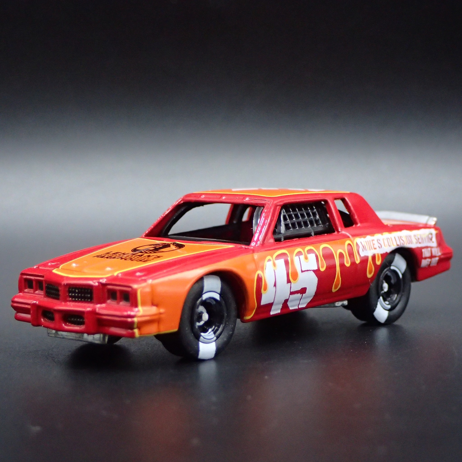 1982 82 PONTIAC GRAND PRIX DEMOLITION DERBY 1:64 SCALE DIORAMA DIECAST MODEL CAR | eBay