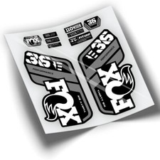 RWP-430 KOMPATIBLE AUFKLEBER FÜR FOX 36 PERFORMANCE 2021 ZWEIFARBIGE AUFKLEBER