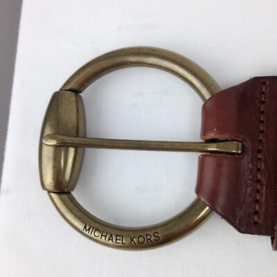 Michael Kors Wide Fashion Belt Women display picture 1