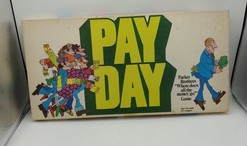 Vintage PAYDAY Board Game by Parker Brothers 1975 100% Complete