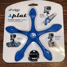 Miggo Splat Flexible Al Mini Tripod for GoPro, Action Compact Digital Cameras