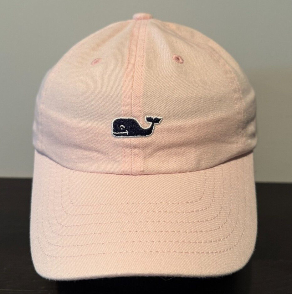 Vineyard Vines Adjustable Hat Light Pink Cotton B… - image 1