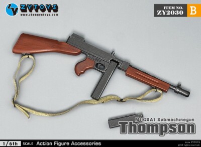 トイガン choco ZYTOYS 1/6 ZY2030B M1928A1 Thompson Submachinegun Tommy Gun