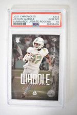 Jaylen Waddle 2021 Panini Chronicles Luminance Update PSA 10 Rookie POP 1 #213