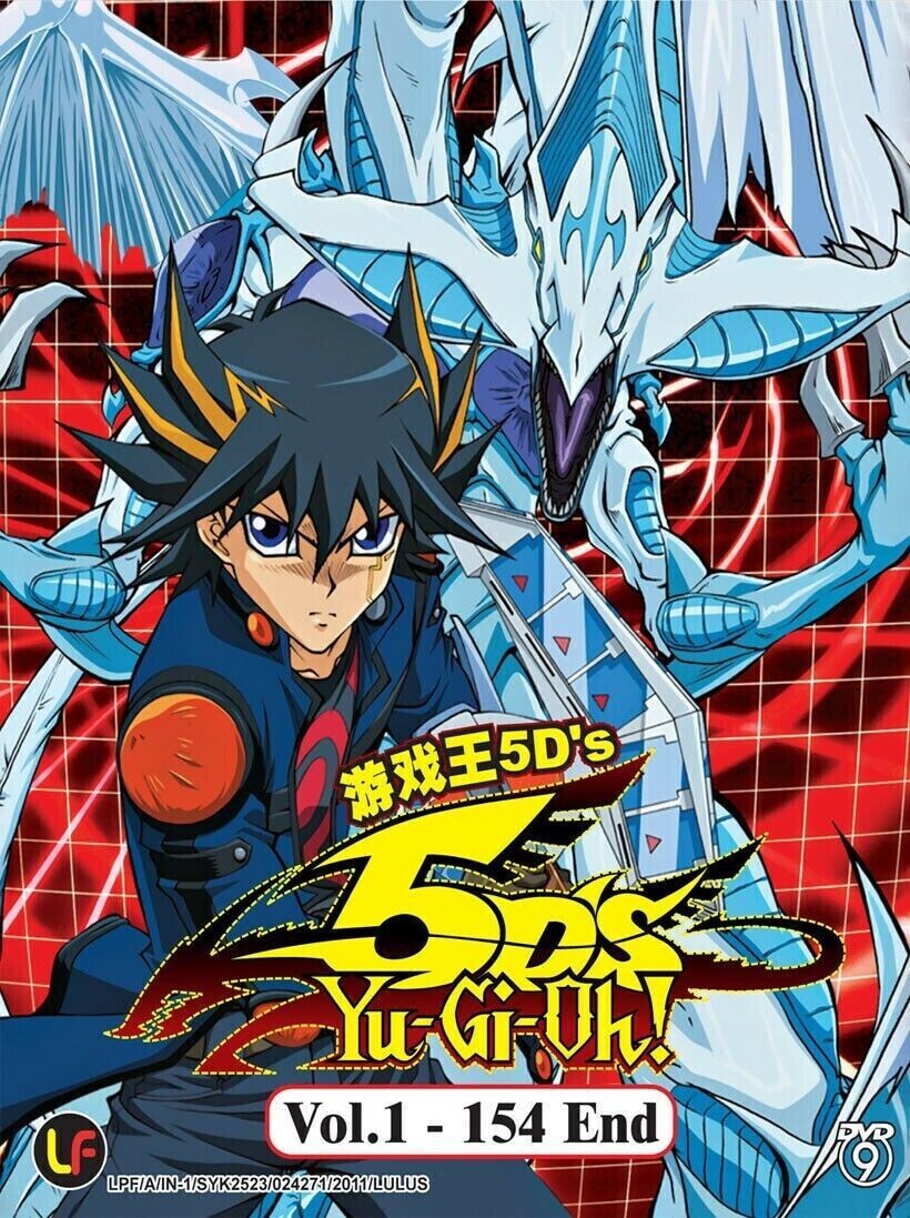 Yu-Gi-Oh! 5D'S Vol.1-154 END Complete DVD (Anime) (English