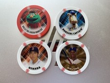 2015 TOPPS CHIPZ LOT red border Wally the Green Monster, white Rangers Captain +
