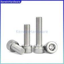 M3 (3MM) SOCKET CAP SCREWS A2 A4 STAINLESS STEEL ALLEN BOLTS HEX HEAD DIN 912
