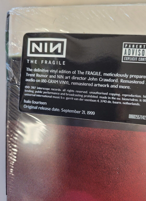 The Fragile by Nine Inch Nails (Record, 2017) for sale online | eBay