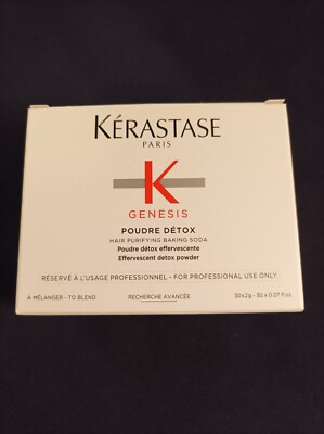 Kerastase Genesis Poudre Detox 30 x 2g Haar Brause Detox Pulver. UVP 39£