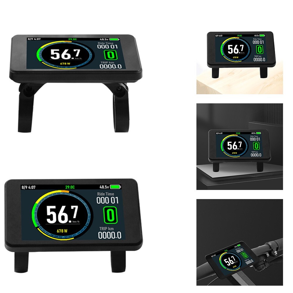 Écran LCD Couleur T8 Pour Vélo électrique 24-72V - Améliore La Visibilité, Marque Top Notch