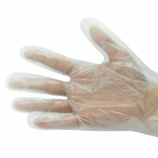 100 Disposable Gloves Clear Cleaning Decorating Car Hair Treatment Food Medical