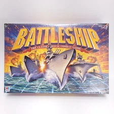 Battleship Classic Naval Combat Game Strategy Hasbro MB Portable NEW Sealed 2002