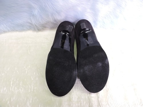 Shoedazzle black suede platforms. Size Womens 7.5 Mens 6 - Picture 10 of 13