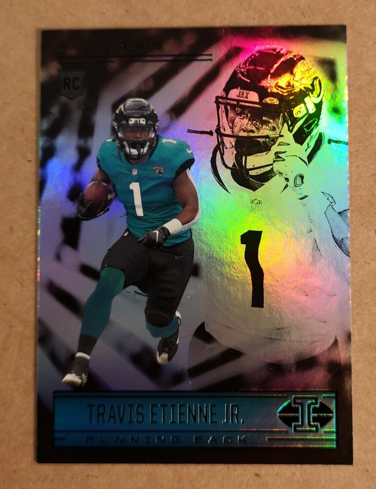 TRAVIS ETIENNE JR. RC 🔥 2021 Panini Illusions Rookie Card Holofoil No. 71