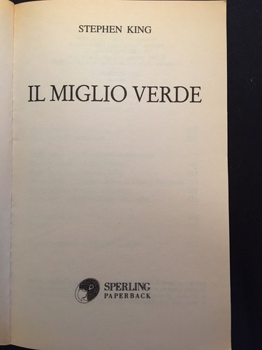 Stephen King, Il miglio verde, I edizione “Superbestseller” Paperback - Foto 2 di 5